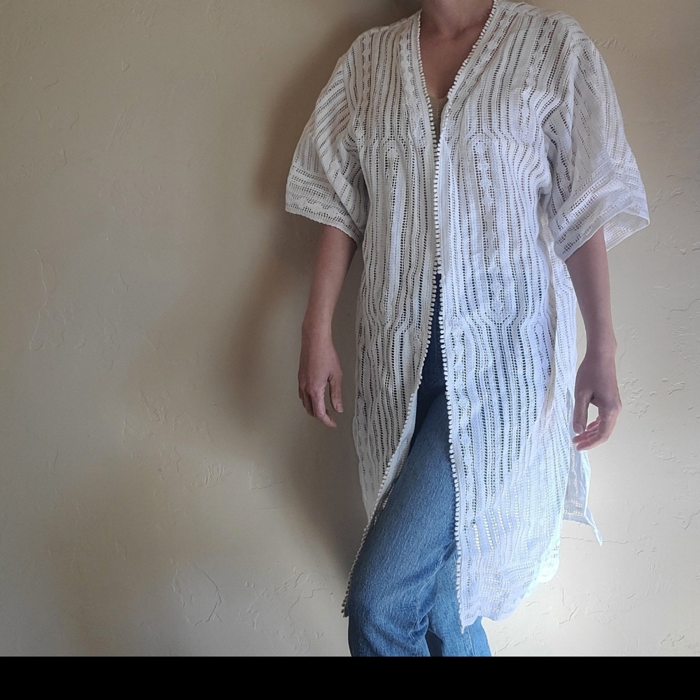 Ralph Lauren Women's White Cardigan Size S/M